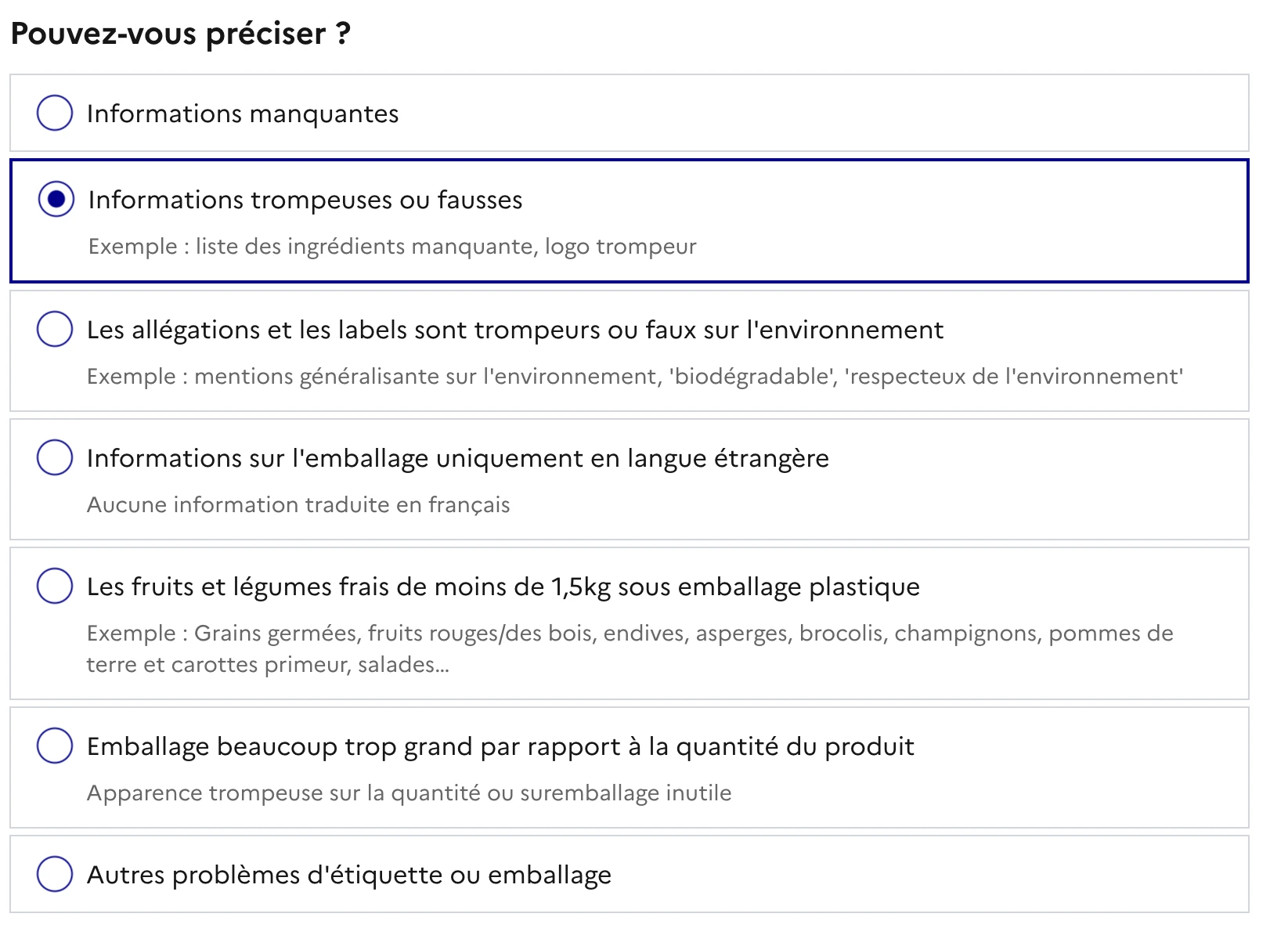 Capture d'écran de l'étape 3